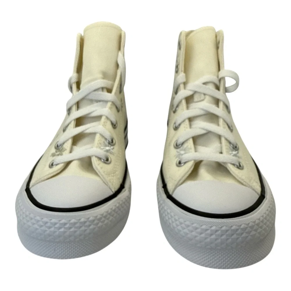 Converse Kids' Girl Chuck Taylor All Star Eva Lift High Top Embroidery Sneaker 6